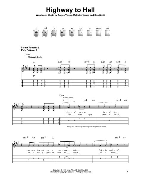 AC/DC Chords & Tabs for Guitar, Ukulele, Bass, Drums at。